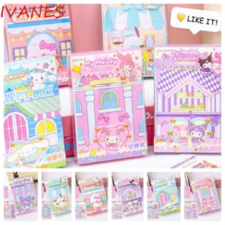 Ivanes หนังสือ Kuromi Bussy Book KT Cat แฮนด์เมด DIY ของเล่นสําหรับเด็ก