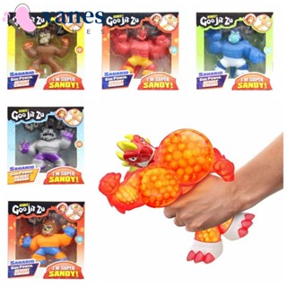 Vanes1 Goo Jit Zu Games โมเดลของเล่น ซูเปอร์ฮีโร่ มังกร จระเข้ ยืดหดได้