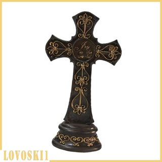 [Lovoski1] Holy Wall Crucifix ของตกแต่งทางศาสนา สําหรับห้องนั่งเล่น ห้องนอน บ้าน