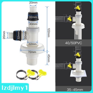 [Lzdjlmy1] อะแดปเตอร์ท่อระบายน้ํา แบบพกพา พร้อมท่อระบายน้ํา สําหรับอ่างล้างจาน