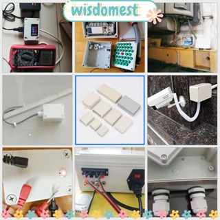 WISDOMEST กล่องเคสอิเล็กทรอนิกส์ คุณภาพสูง สีขาว DIY