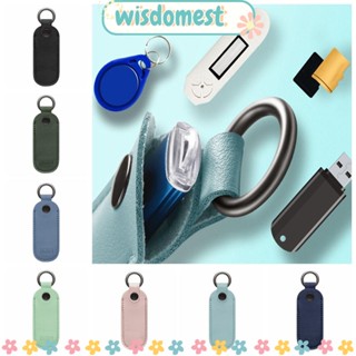 WISDOMEST กระเป๋าหนัง สําหรับใส่แฟลชไดรฟ์ พอร์ต USB