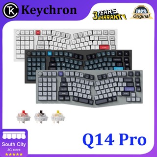 Keychron Q14 Pro ปะเก็น ที่กําหนดเอง คีย์บอร์ด กลไก บลูทูธ โหมดคู่ อลิซ ดิจิทัล แผ่นคีย์บอร์ด