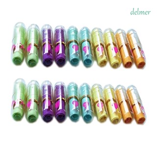 Delmer แคปซูลข้อความ รูปใหม่ น่ารัก สีสันสดใส 50 ชิ้น