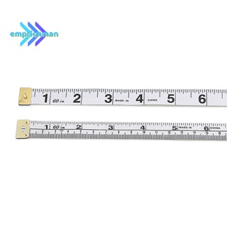 Epmn&gt; ใหม่ ไม้บรรทัด เซนติเมตร แบบแบน นิ่ม ขนาดเล็ก 1.5 เมตร สําหรับวัดขนาดร่างกาย ตัดเย็บเสื้อผ้า