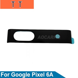 Aocarmo ฝาครอบเลนส์กล้องด้านหลัง พลาสติก แบบเปลี่ยน สําหรับ Google Pixel 6A