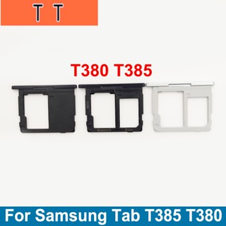  ถาดซิมการ์ดนาโน MicroSD แบบเปลี่ยน สําหรับ Samsung GALAXY Tab T385 T380