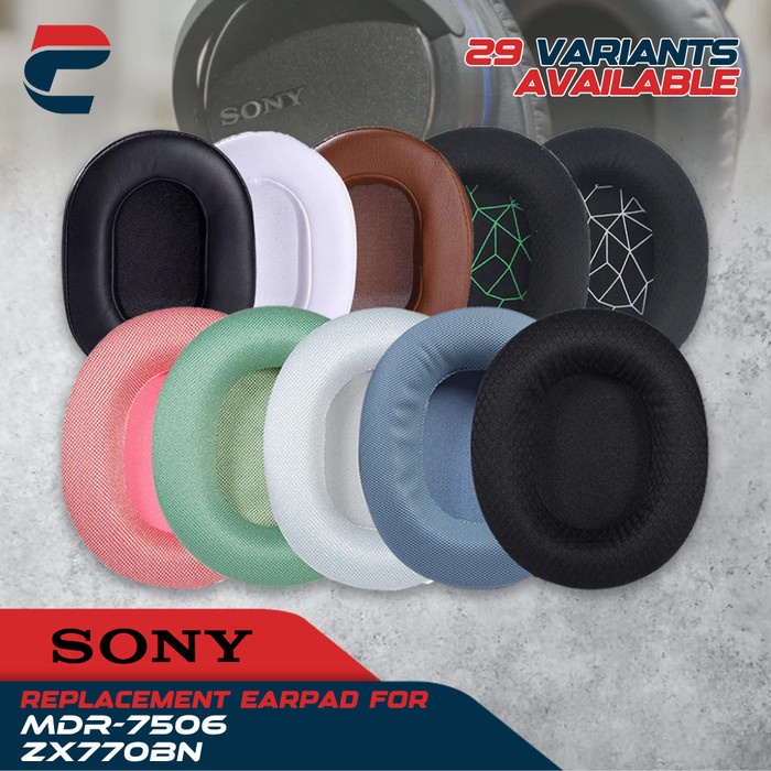 Earpad โฟมเบาะ Pad Sony ZX770BN MDR7506 ZX 770 BN MDR 7506 Pad