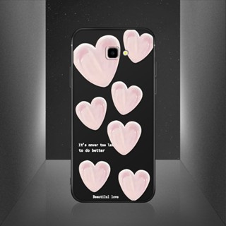 เคสโทรศัพท์ซิลิโคน TPU แบบนิ่ม ลายหัวใจ กันกระแทก สําหรับ Samsung Galaxy J2 J5 Prime J2 Pro J4 Plus 2018 J3 2015 2016 J5 2017 J4 Core J410