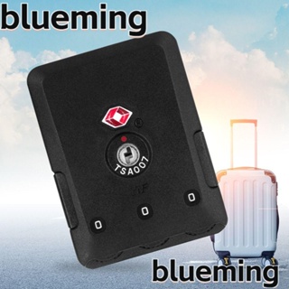 Blueming2 กุญแจล็อกกระเป๋าเดินทาง แบบใส่รหัสผ่าน TSA 3 หลัก แบบพกพา