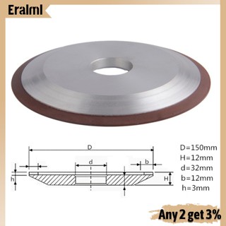 Eralml ล้อเจียรเพชร 150 มม. 150 180 240 320 ช่อง สําหรับเครื่องกัดคาร์ไบด์