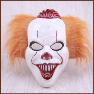 Kts It movie clown Joker หน้ากากคอสเพลย์ สําหรับปาร์ตี้ฮาโลวีน