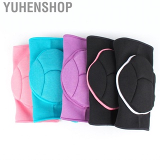 Yuhenshop Women Sports Kneepads Nylon Sponge Elastic Soft Protection Knee Support Brace for Dance Cycling Workout