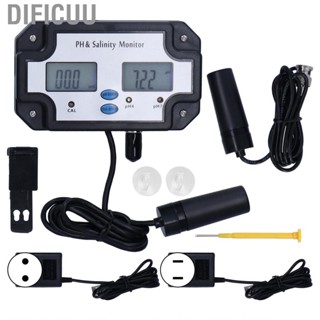 Dificuu PH‑2685 Water Quality Tester Professional ATC Salinity PH Hydroponic  G