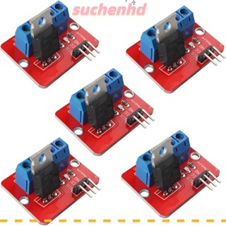 Suchenhd โมดูลไดรเวอร์ มอสเฟต irf520 irf520 สําหรับ Arduino MCU ARM Arduino 5 ชิ้น