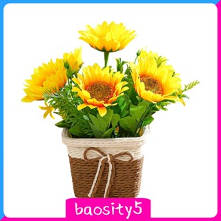 [Baosity5] กระถางดอกไม้ประดิษฐ์ บอนไซ สําหรับตกแต่งบ้านฟาร์ม งานแต่งงาน