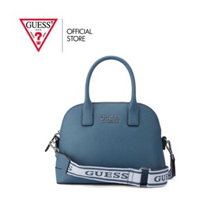 GUESS กระเป๋าถือ รุ่น SF885905 YOSHI SMALL SATCHEL สีฟ้า