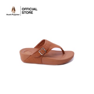 Hush Puppies รองเท้าผู้หญิง รุ่น FLIP HIGH FREQUENCY HP PWSFQ5453F - สีน้ำตาล