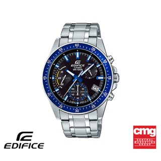 CASIO นาฬิกาข้อมือผู้ชาย EDIFICE รุ่น EFV-540D-1A2VUDF วัสดุสเตนเลสสตีล สีน้ำเงิน