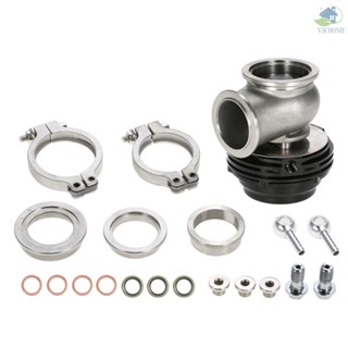 Mvs ประตูอลูมิเนียม 38 มม. สําหรับ Supercharge Turbo Manifold 14PSI