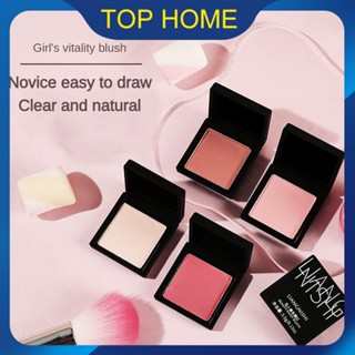 Liangnishi Beauty Twilight Blush Delicate EasytoUse Nude แต่งหน้าสำหรับสีขาวดำธรรมชาติ 4 สีเครื่องสำอาง Cheek Rouge Face แต่งหน้า Brighten Face 1pcs Cheek Tint ,Wow~ ราคาต่ำสุด