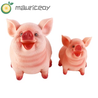 Mauriceoya กระปุกออมสินเรซิ่น รูปหมูน่ารัก ของขวัญวันเกิด สําหรับตกแต่งบ้าน