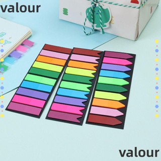 Valour กระดาษโน้ต PET 3 แบบ 1200 ชิ้น 6 ชุด 10 สี 1200 ชิ้น
