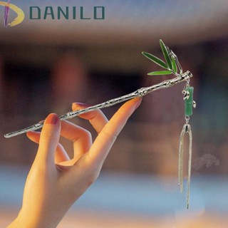 Danilo ใหม่ กิ๊บติดผม ทองแดง รูปงู ประดับพู่ สไตล์จีน หรูหรา สําหรับของขวัญ