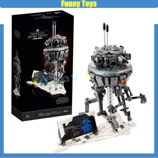 Lego ของเล่นตัวต่อเลโก้ Star Wars series Imperial Probe Droid เสริมการเรียนรู้ สําหรับเด็ก ผู้ใหญ่ ของขวัญ