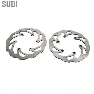 Sudi Motorcycle Brake Disc 1 Pair Long Durability Front for Motorbike