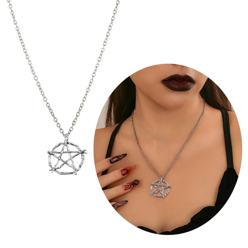 Well Amulet จี้ Clavicle Chain Witchcraft Amulet Choker เครื่องประดับสําหรับผู้หญิง