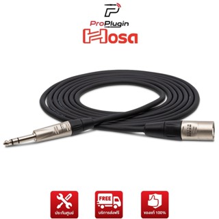 Hosa  HSX-010  Pro Balanced Interconnect, REAN 14 in TRS to XLR3M, 10 ft สายสัญญาณ Monitor คุณภาพมาตรฐาน (ProPlugin)