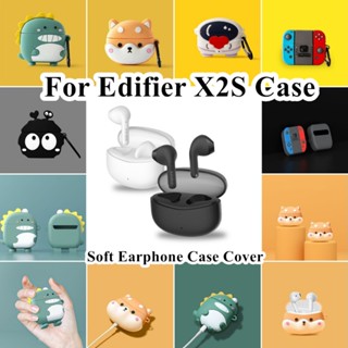 พร้อมส่ง!  เคสหูฟัง แบบนิ่ม กันกระแทก ลายการ์ตูน สําหรับ Edifier X2S Edifier X2S