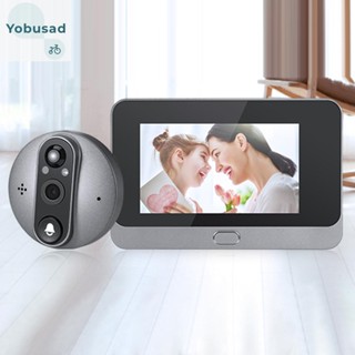 [Yobusad.th] ออดประตูไร้สาย WiFi 1080P สําหรับประตูอพาร์ทเมนต์