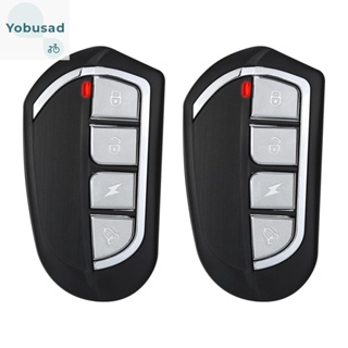 [Yobusad.th] Ak-k200702 รีโมทคอนโทรล 4 คีย์ สําหรับเปิดประตูโรงรถ