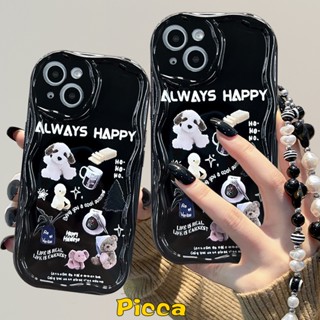 เคสโทรศัพท์มือถือนิ่ม ขอบโค้ง ลายลูกสุนัข หัวใจน่ารัก สําหรับ Redmi 9A 10C 9 A1 9T 12 12C 10 10A A2 9C NFC Note 8 9 11 11s 12 10s 10 Pro Max Poco M3 Mi 11 12 Lite เคส