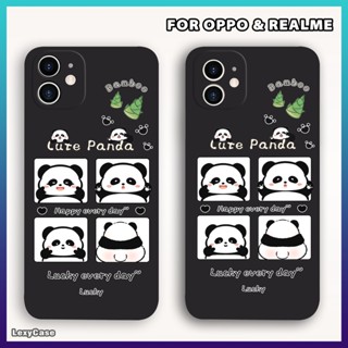 เคสโทรศัพท์มือถือ ซิลิโคนนุ่ม ลายอะนิเมะแพนด้านําโชคน่ารัก สําหรับ Samsung A14 A54 A02 A02S A03 A03S A10 A10S A11 M10 M11 A12 A13 A23 A21S A30 A50 A32 A51 A52