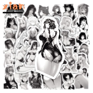 Xianen สติกเกอร์ไวนิล ลายกราฟฟิตี้ Hentai สําหรับตกแต่งกระเป๋าเดินทาง