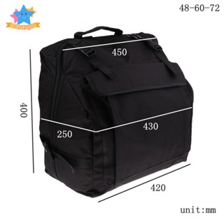 [Edstars] กระเป๋าเป้สะพายหลัง พร้อมช่องใส่อุปกรณ์เสริม สําหรับเบส 60 ชิ้น