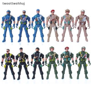 ฟิกเกอร์ทหาร แบบพลาสติก 9 ซม. ของเล่นสําหรับเด็ก