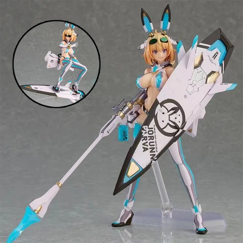 ฟิกเกอร์ Figma ขนาด 16 ซม. #530 ชุดสูท ลายกระต่าย Sophia F. Shirring ตุ๊กตาอนิเมะเด็กผู้หญิง