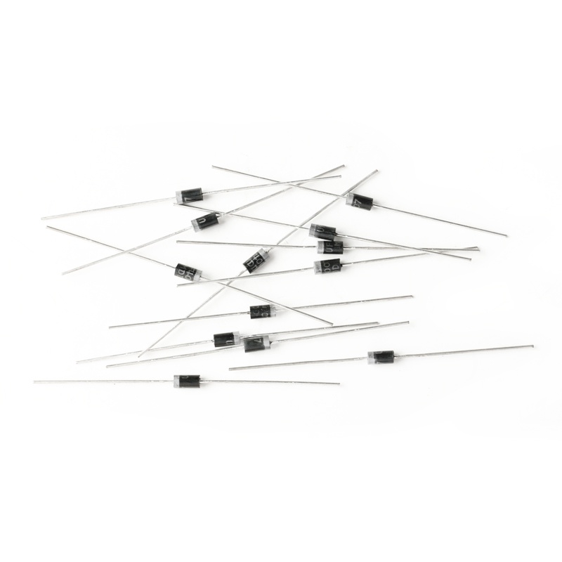 ไดโอดเรียงกระแส Uf4007 DO-41 1,000V 1A ปลั๊กตรง ฟื้นตัวเร็วมาก (10 ชิ้น)