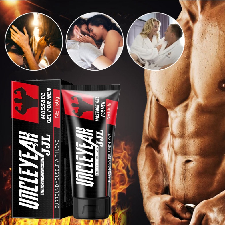 การจัดส่งที่รวดเร็ว~ครีมนวด หล่อเลี้ยงนวดชาย ครีมนวดน้องชาย Men's massage cream เพิ่มขนาดน้องชาย 50ml ครีมนวดผู้ชาย