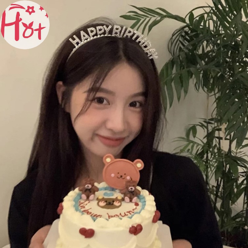 Ge มงกุฎคาดผม โลหะ ประดับเพชรเทียม เครื่องประดับผม เหมาะกับงานปาร์ตี้วันเกิด แฟชั่นเจ้าหญิง สําหรับเด็กผู้หญิง