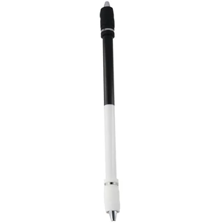 Yann1 Pen Spinning, White PC Spin Pen, สํานักงานเคลือบกันลื ่ นสีดํา