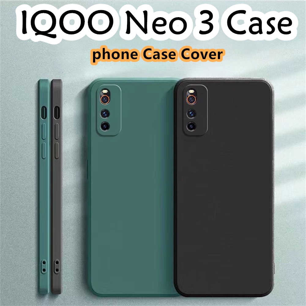 ExclusionFor Iqoo Neo 3 Silicone Full Cover Case เปิดแม่นยํา Case Cover