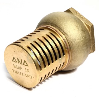 ANA ฟุตวาล์ว ขนาด 3 นิ้ว รุ่น 121 ทำจากทองเหลืองแท้ ตะแกรงขน…