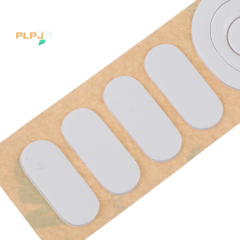 Plpj ใหม่ แผ่นรองเมาส์ ขอบโค้ง สีขาว สําหรับเมาส์ G304 G305 1 ชุด