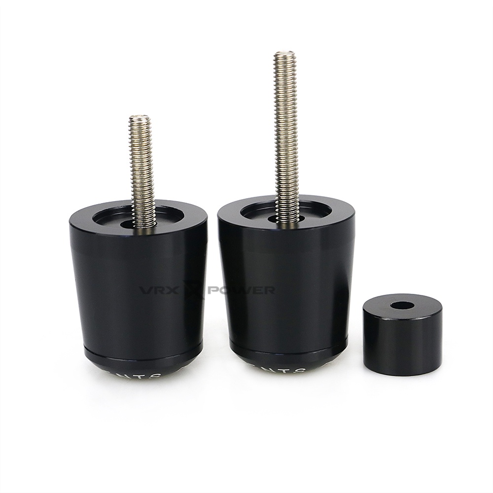 Cnc ปลั๊กปลายแฮนด์สําหรับ Vespa Sprint Primavera S125 LX150 GTS Motorccyle Handlebar Grip End Plug Balancer Block - รูปที่ 4