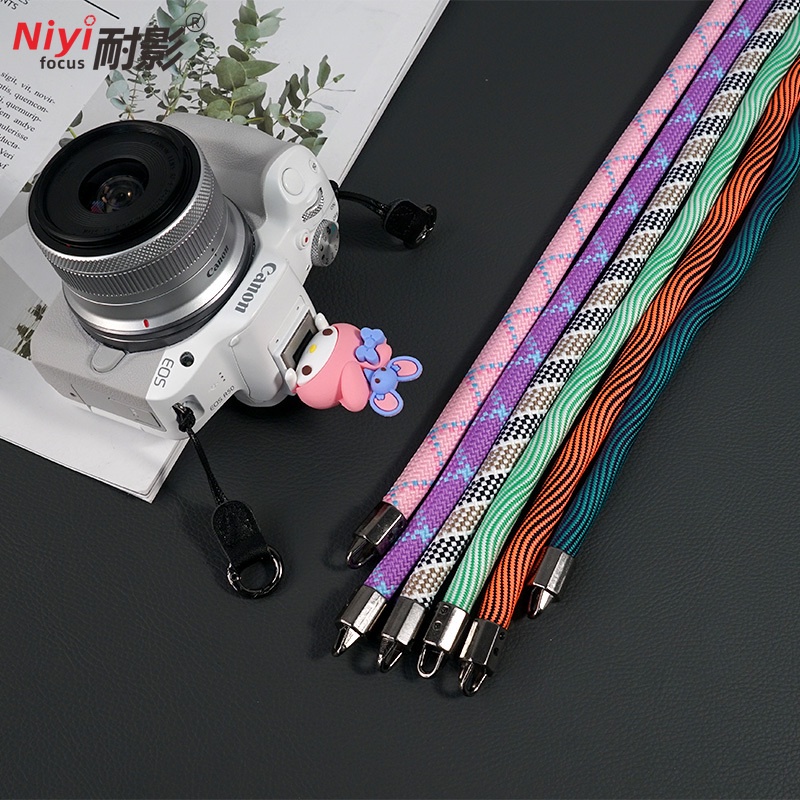 สายคล้องคอ สะพายไหล่ สําหรับกล้องมิเรอร์เลส Canon R50 R6 R7 Fuji XT5 XS10 Nikon ZFC SLR DSLR